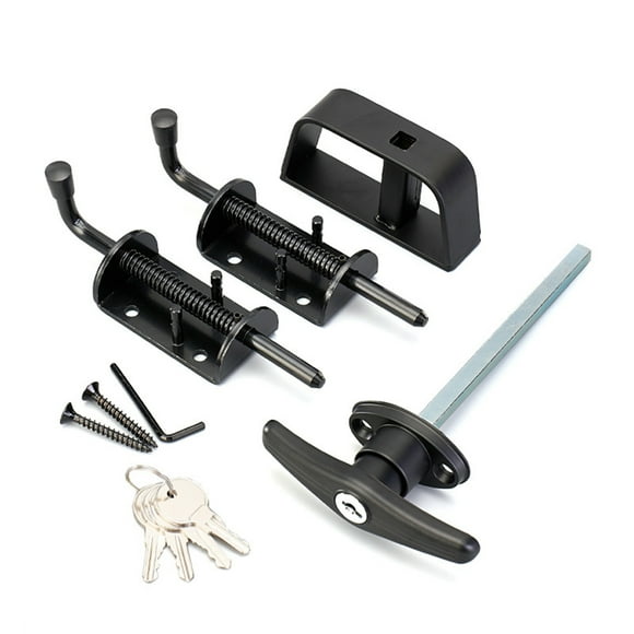 tamizeot Shed Door Latch T-Handle Lock For Sheds Barn Doors Chicken Coops Playhouses Shed Door Latch Long