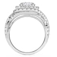 thumbnail image 2 of Pompeii 2.65Ct Halo Lab Grown Diamond Engagement Ring White Gold (GH,VS), 2 of 3