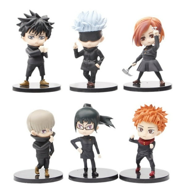 Colección de muñecos de anime, 6 piezas, Jujutsus Kaisens Itadori Yuji