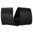 thumbnail image 1 of Reliant Ribbon 4600-031-40K 3 in. 50 Yards Grosgrain Allure Ribbon, Black, 1 of 1