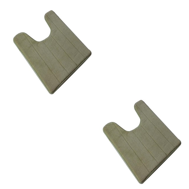 Bearachild Alfombra de baño en forma de U, alfombra elástica absorbente de agua para baño, protección para ducha, accesorios para el hogar Type5 NO5