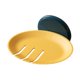 thumbnail image 4 of Jabonera desmontable para pared, accesorios de baño, bandeja para jabón amarillo, 4 of 9