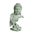 thumbnail image 4 of Estatua de Sakyamuni Buda Colección de meditación de esculturas Religiosas Decoración de adornos para el pasillo Jardín de hotel de patio de Navidad 102CMX7CMX202cm, 4 of 8