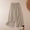 Beige, variant on Endives Women's Linen Pant Striped Print Solid Color Elegant Cotton Linen Wide Leg Pants Loose Casual Pants Work Wear Khaki
