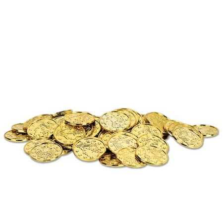 The Beistle Company Plastic Coins (Set of 100)