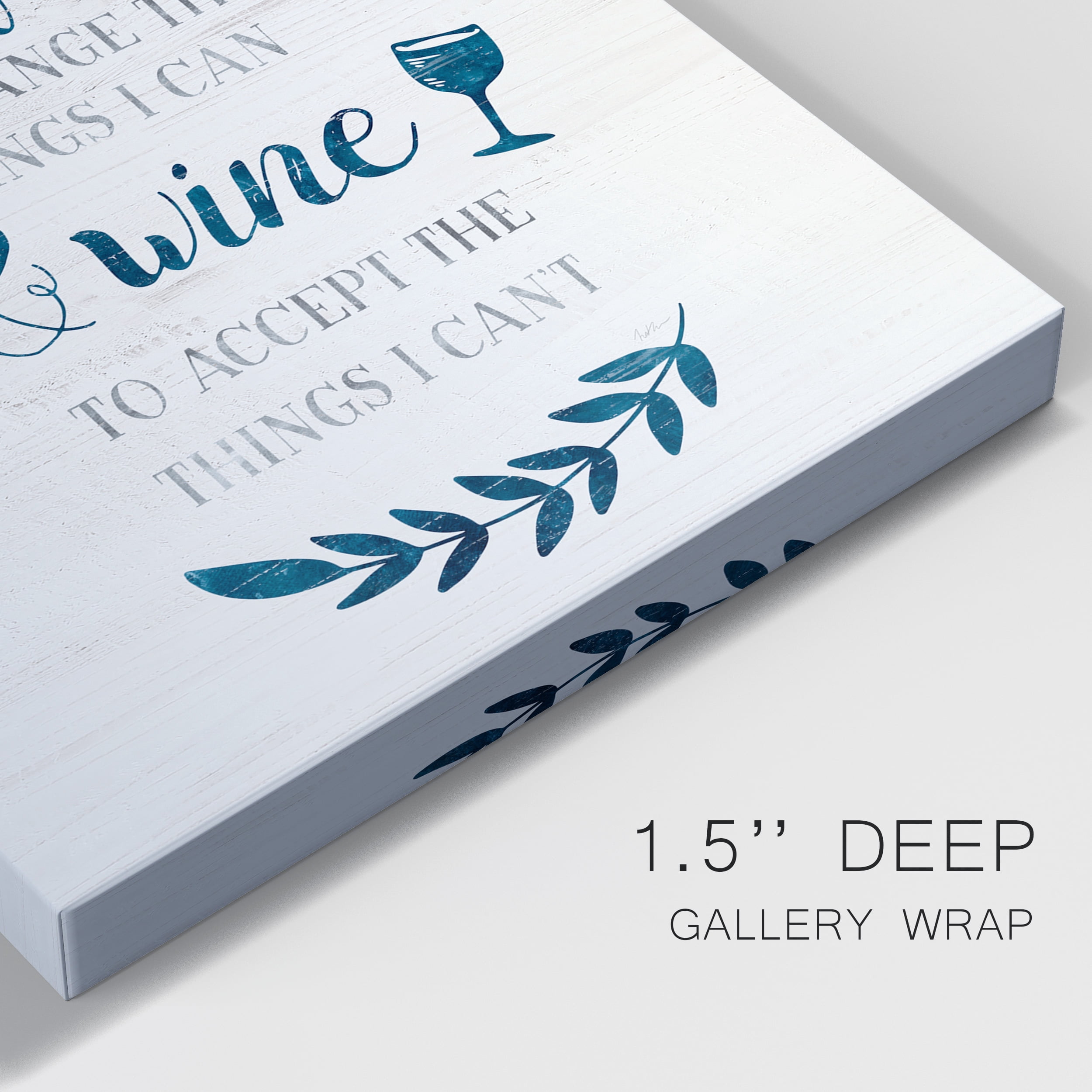 Coffee & Wine Premium Gallery Wrapped Canvas - Ready to Hang - 24 x 36