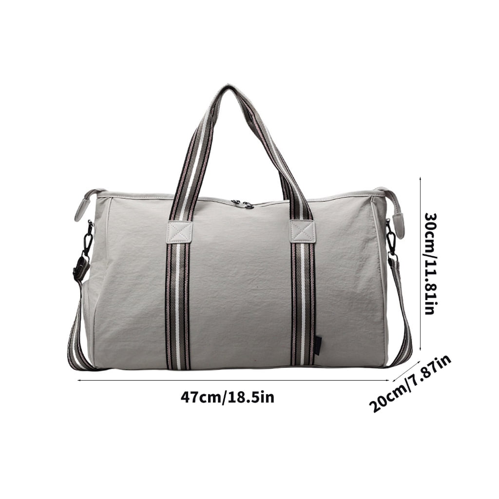 Travel Duffle Bag Sports Gym Toted Bag Carry on Weekender Bag Overnight Bag