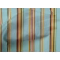 thumbnail image 4 of oneOone Organic Cotton Voile Fabric Multicolor Stripe Decor Fabric Printed BTY 42 Inch Wide, 4 of 4