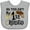 AC-Heather Grey, variant on Inktastic No, This Ain't My 1st Rodeo Cowboy Hat and Lasso Boys or Girls Baby Bib
