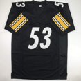 thumbnail image 4 of Autographed/Signed Maurkice Pouncey Pittsburgh Black Football Jersey JSA COA, 4 of 4