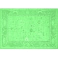 thumbnail image 1 of Ahgly Company Indoor Rectangle Oriental Emerald Green Traditional Area Rugs, 5' x 8', 1 of 4