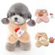 thumbnail image 2 of Bufanda para mascotas, decoración de alce y Papá Noel, pañuelos para perros y gatos de poliéster para mantener el calor, accesorios para mascotas, 2 of 3