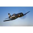 thumbnail image 2 of A Vought F4U-5 Corsair in flight Poster Print (36 x 21), 2 of 2