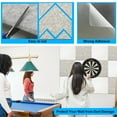 thumbnail image 3 of AGCAN Felt Bulletin Board, Large Felt Wall Tiles with 40 Push Pins, DIY Thick Cork Board for Office Kitchen Classroom, 12" x 12", 6 Pack, White+Light Gray, 3 of 10