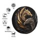 thumbnail image 4 of Balery Vintage Metal Dragon Cubiertas para Neumáticos - Protector Resistente para Neumáticos de Camioneta, SUV, Remolque, Camper y RV-16 inch, 4 of 6