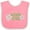 Pink and White, variant on Inktastic Oopsie Daisy Boys or Girls Baby Bib