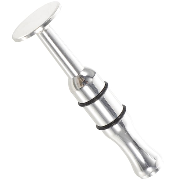 HEALEEP Silver Trumpet Mouthpiece Trainer for Musicians Portable Practice 1Pack