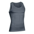 thumbnail image 4 of kamemir Men Tank Tops Men's Tank Undershirts(Grey,3XL), 4 of 5