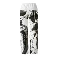 thumbnail image 4 of Pantalones anchos Gibobby Mujer Pantalones de yoga sueltos Estampado Negro M, 4 of 5