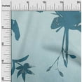 thumbnail image 2 of oneOone Polyester Spandex Light Blue Fabric Abstract-Uneven Floral Silhouette Pattern Sewing Craft Projects Fabric Prints By Yard 56 Inch Wide, 2 of 4