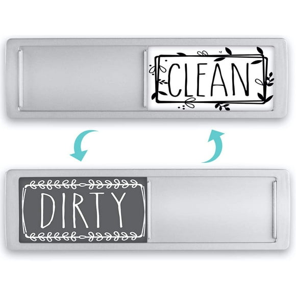 Clean Dirty Dishwasher Magnet, Clean Dirty Sign Magnet for Dishwasher