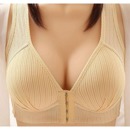 Black of Friday Deals!Clearance Staron Everyday Bras Women No Underwire Comfort Bras Comfortable Wireless Bras Stretch Solid Color Bra Soft Smoothing Bras