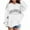 White, variant on Little Girls Hoodies Sweatshirts Girls Cute Long Sleeve Pullover Sweatshirt Kids Casual Clothing White Size 5-6T