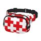 thumbnail image 2 of Disketp Red Cross 1 Riñonera de Doble Capa, Bolsa de Cintura Ajustable para Viajes, Correr y Senderismo, Riñonera Ligera para Hombre y Mujer, 2 of 9