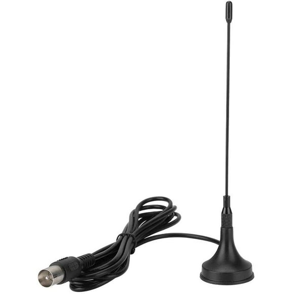 TV Antenna, All-Metal Good Sensitivity HDTV Antenna, Rainproof HD Wireless Windproof for Tv Dvb-T Power Supply, It Can Be Used by Plugging in