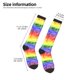 thumbnail image 2 of Balery Colorful Tie Dye Calcetines novedosos Calcetines deportivos Calcetines hasta la rodilla Calcetines de algodón Calcetines originales y geniales, 2 of 6