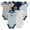 Navy, variant on 5 Pack Baby Girls' and Boys' Newborn and Infant Cotton Short Sleeve Bodysuits