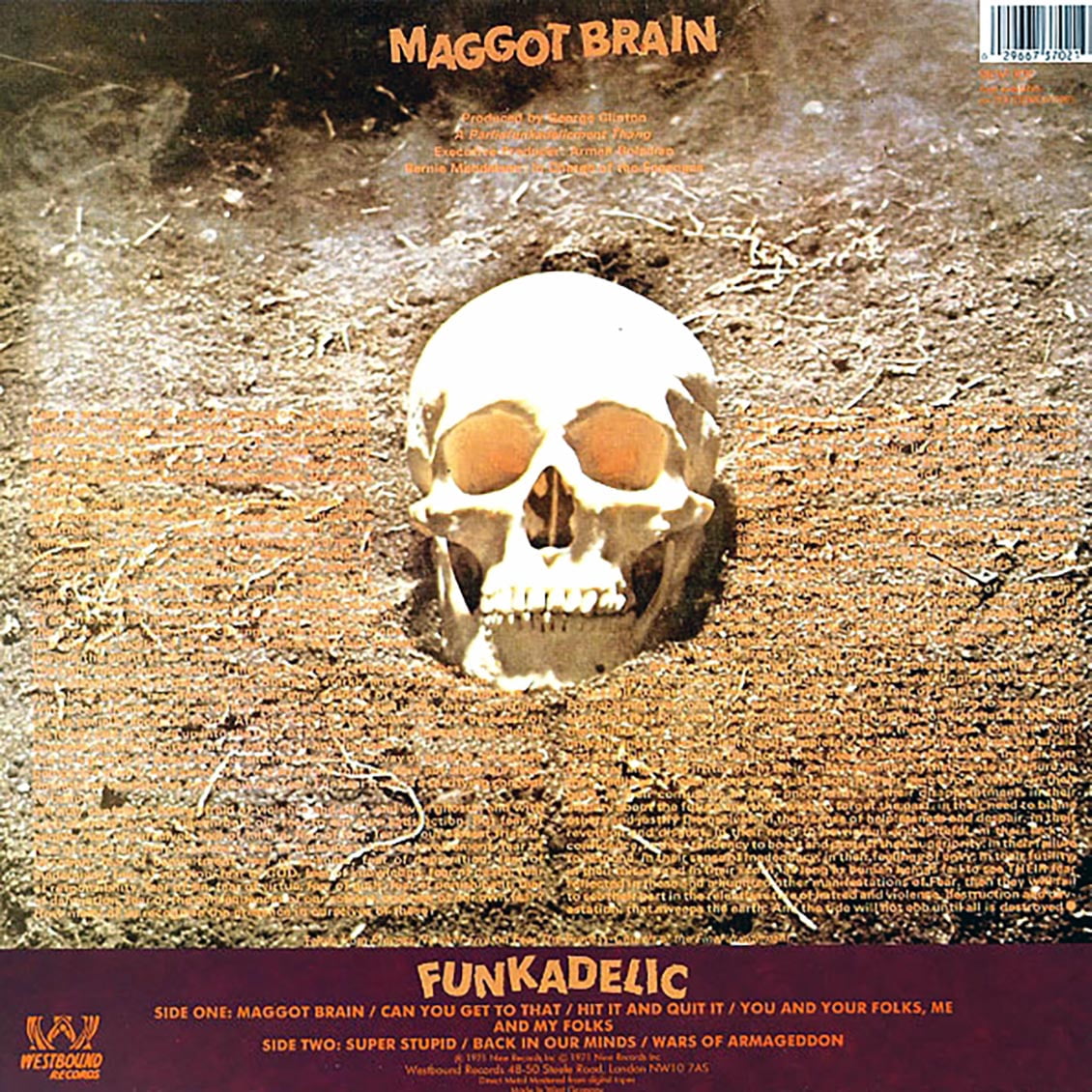 Funkadelic - Maggot Brain LP Album - R&B / Soul - Vinyl - UK