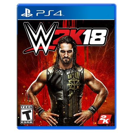 WWE 2K18, 2K, PlayStation 4, REFURBISHED/PREOWNED (Best Wwe Game For Ps4)