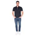 thumbnail image 3 of Generra | Playera Tipo Polo con Ribete para Hombre 518740 Negro, 3 of 4