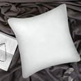 thumbnail image 4 of Home Decor Square Pillow Inserts, Pack Of 2, 14 X 14 Inches, White, Compressed Shipping, Machine Washable, 4 of 8