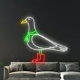 thumbnail image 4 of Handmadetneonsign Seagull Bird Boots Neon Sign, Seagull Bird Cowboy LED Light, Seagull Bird Neon, 4 of 5