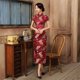 thumbnail image 1 of Disfraz cheongsam crisantemo cheongsam C0136 Diseño versátil, 1 of 6