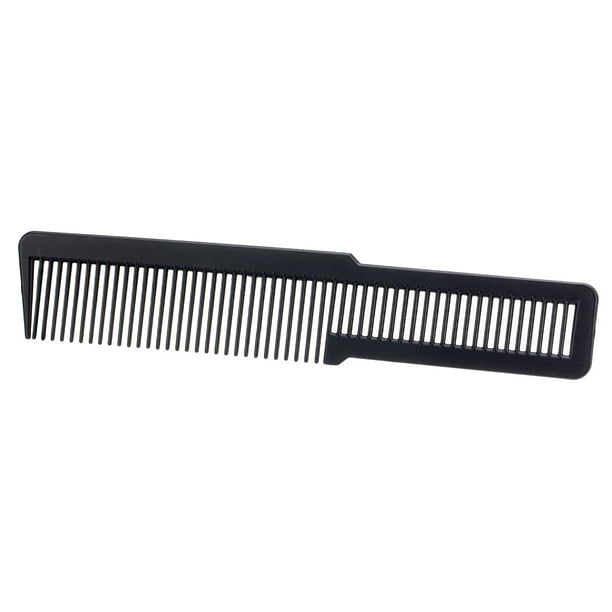 de desvanecimiento de parte superior plana de plástico de 8 '' para crear cortes de cabello de parte superior plana , desvanecimientos Negro shamjiam Flat Top Hair Comb