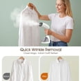 thumbnail image 3 of Behome 3 Level Handheld Steamer for Clothes, 265ml Large Capacity & Fast 30s Heat-up, Clothes Steamer with Brush, Travel Steamer for Home, Office, 3 of 9