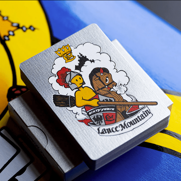 LANCE MOUNTAIN SILVER ANNIVERSARY DOUGHBOY PLAYING CARDS by Fulton