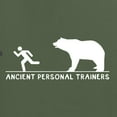 thumbnail image 6 of Wild Bobby Ancient Personal Trainers Funny Bear Chase Men Premium Tri Blend Tee, 6 of 6