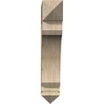thumbnail image 2 of Ekena Millwork 6"W x 28"D x 32"H Legacy Arts & Crafts Rough Sawn Bracket, Douglas Fir, 2 of 4