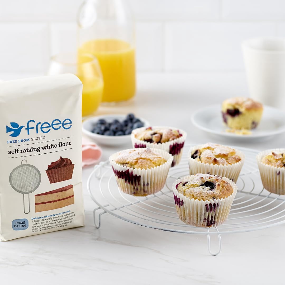 Freee Gluten Free Self Raising White Flour 1kg, Imported from Britain