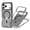 Black, variant on Dteck Magnetic Case for iPhone 17 Pro Max, Shockproof TPU+PC Translucent Case Compatible with Mag Safe Heavy Duty Protection Back Cover ,Pink