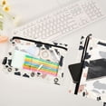 thumbnail image 4 of 2 Pack Flip Folders with Clear PVC Window Binder Pouches 3-Ring Binder Organizer for Office & Home Dog Head and Paw Prints, 4 of 6