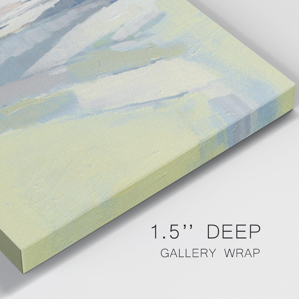 Wexford Home Pastel Prairie I-Premium Gallery Wrapped Canvas, 40" x 40" - Ready to Hang