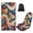 Retro 70s Flower Power, variant on Uorisanigo Car Seat Cover Protector Easy to Install Polynesian Tattoo Bucket Towel Seat Covers Universal Fit for Most Cars Women Men Auto Accessories Protectors Decor