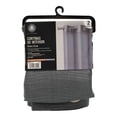 thumbnail image 2 of Cortina Home Trends Interior de 1 Panel Diseño con Destellos Gris Oxford, 2 of 4