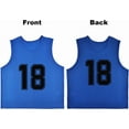 thumbnail image 2 of YOUI-GIFTS RE-HUO&nbsp;12 Pack&nbsp;Numbered（13-24） Scrimmage&nbsp;Vests/Sport Pinnies/Training&nbsp;Bibs&nbsp;for Basketball ,Soccer ,Volleyball and Baseball, 2 of 7