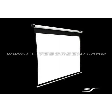 Elite Screens - Pull-Down Projector Screen - Black
